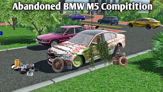 Rebuilding Abandoned BMW M5 Compitition - Car Simulator 2 Gameplay - New Update #carsimulator2 #game screenshot 5