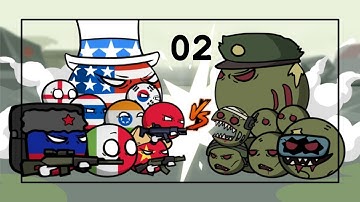 Countryballs - Zombie Attack | Gameplay pt.02 | Level 11-20