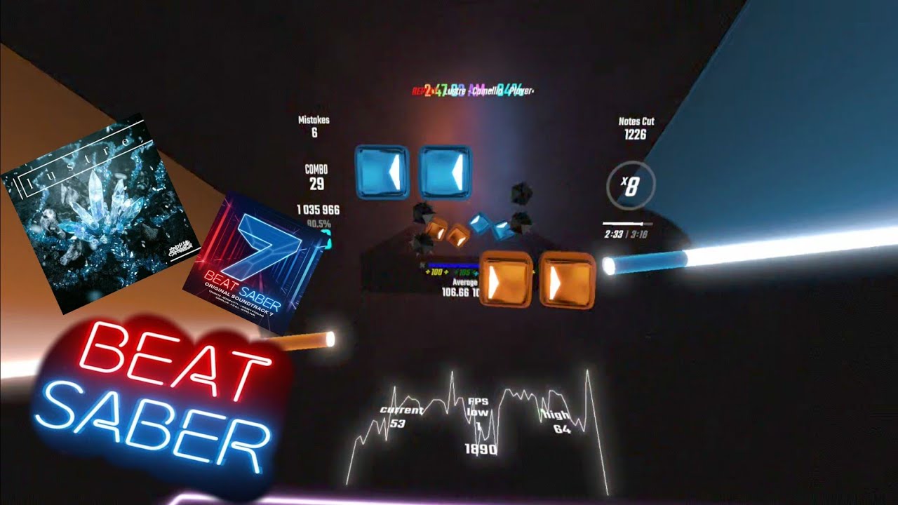 Luster-Camellia Beat Saber [X+] - YouTube
