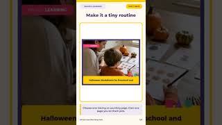 Halloween Activities for Kids A Calm Worksheet Trick