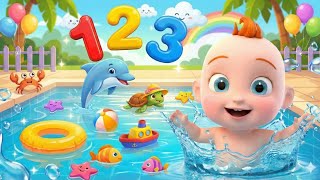 Do You Like Swimming? 🏊 | 1 2 3 4 5 Swim Song | Kids Song & Nursery Rhyme | Toddler Learning