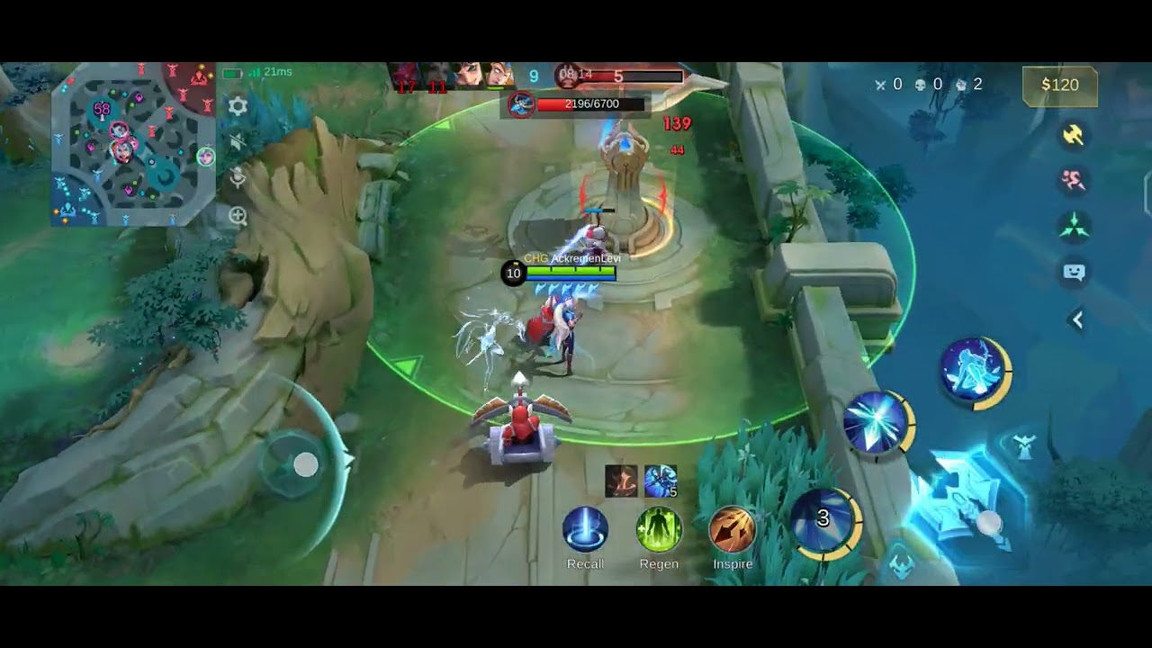 Mobile legends Bang Bang gameplay 