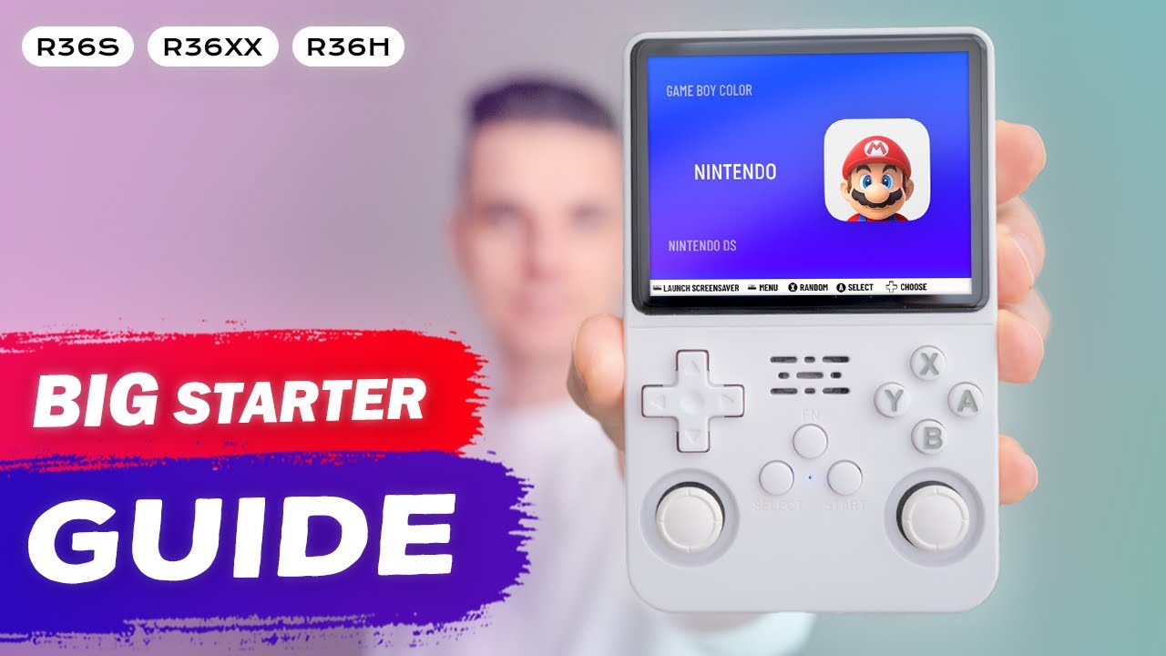 Новое подробное руководство для начинающих по портативной консоли R36S | Как установить ArkOS и S...