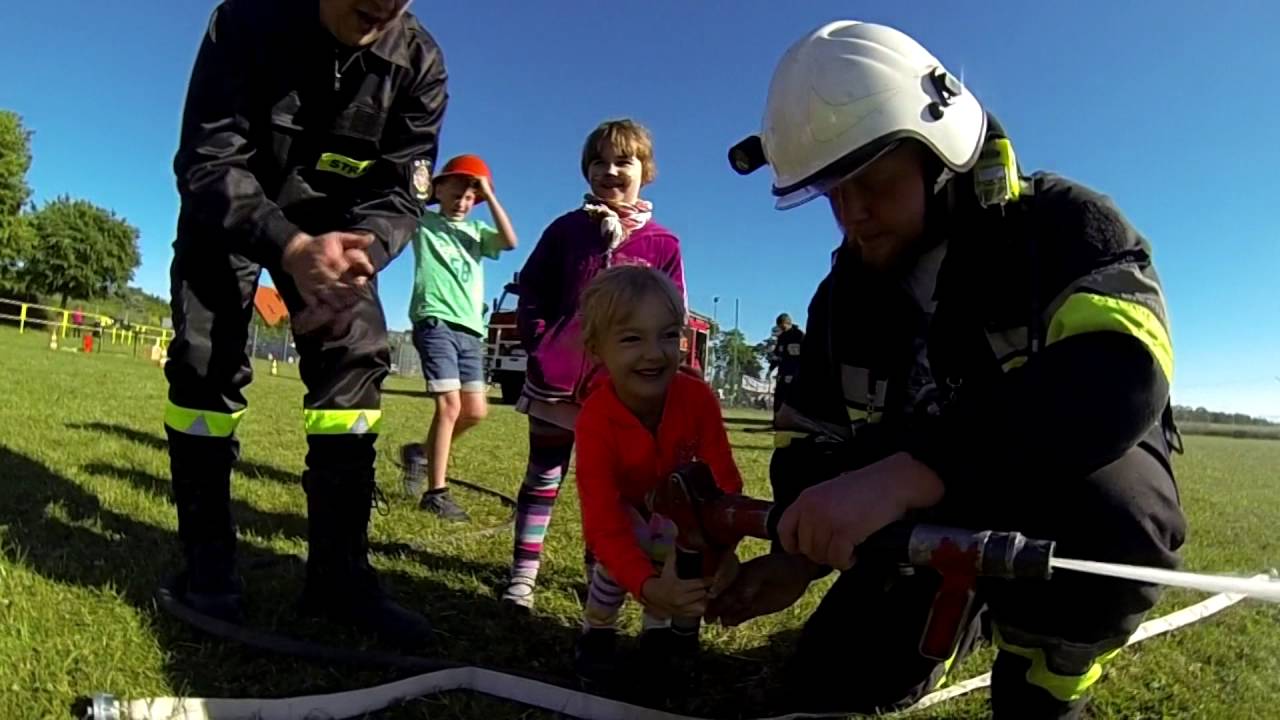 Pokaz OSP Gostyń na festynie rodzinnym w Gostyniu ( GoPro, CFBT.pl, Firecam)