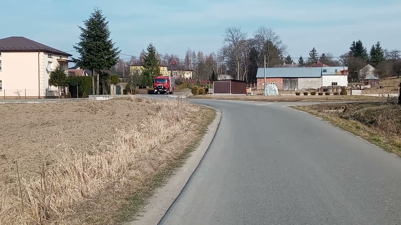 OSP WROCANKA Gm. Tarnowiec Mercedes Benz Actross 1840 447[R]76 GCBA 3.6/40 Alarmowo do pożaru Traw!