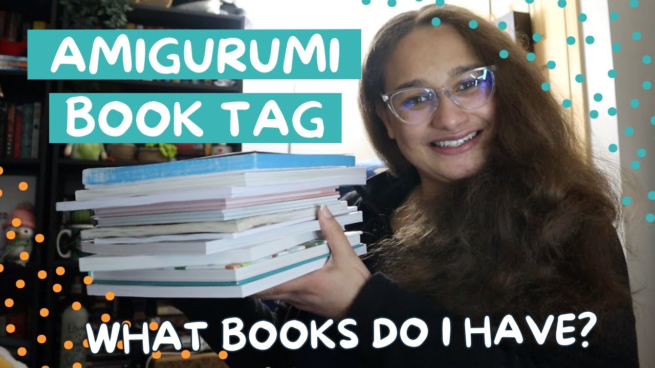 Amigurumi Book Tag! All the Amigurumi Books I Own 🐼 #amigurumibooktag 