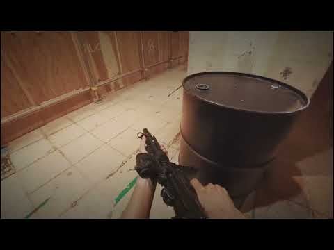 Doing a Tokyo Marui MP5A5 Warm-up.