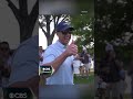 Jordan Spieth got a lucky break off an elbow 😲 #shorts #golf #pgatour