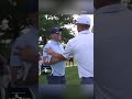 Jordan Spieth got a lucky break off an elbow 😲 #shorts #golf #pgatour
