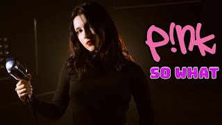 Miniatura del video "So What (Pink); Cover by Rockmina"