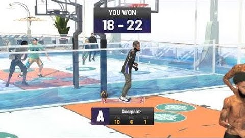 2 hand snatch block in 2k22 cages