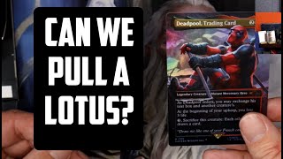 Unboxing Marvel x Deadpool MTG Secret Lair – Chasing the Blacker Lotus! 💥 Insane Mtg Secret Lair Blunder Silver Black Lotus