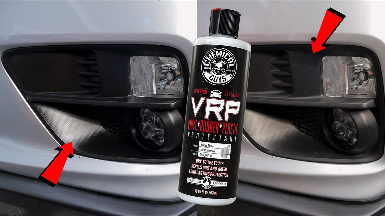 CHEMICAL GUYS VRP REVIEW & RESULTS *VINYL/RUBBER/PLASTIC SHINE* 