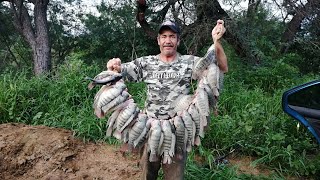 Chulada de pesca en el río pesca con chuy