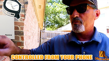 HOW TO CONTROLL YOUR POOL FROM YOUR PHONE!!!   IAQUALINK   Ep.29