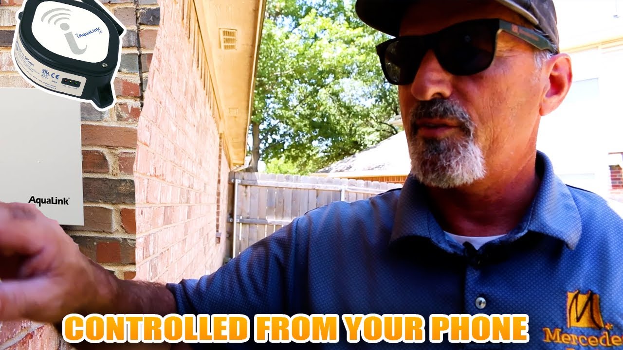 HOW TO CONTROLL YOUR POOL FROM YOUR PHONE!!!   IAQUALINK   Ep.29