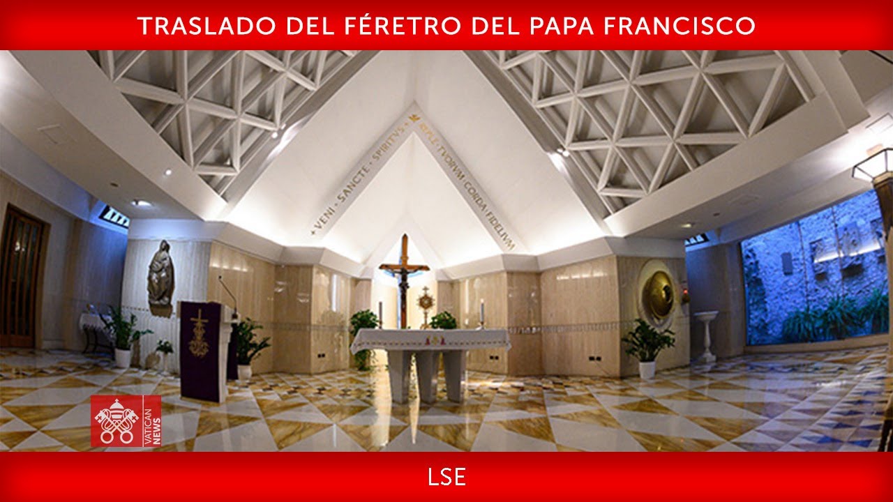 Traslado del féretro del Papa Francisco a la Basílica Vaticana, 23 de abril de 2025 LSE