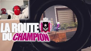 LA NOUVELLE ROUTE DU CHAMPION EN FACECAM AVEC 12 VICTOIRES D'AFFILÉE ! RAINBOW SIX SIEGE