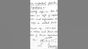 class 8 chapter 2 maths linear equations in one variable chapter introduction viral shorts