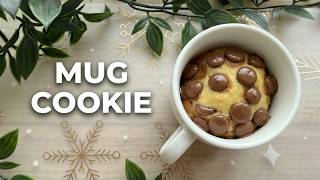 1 Minute Microwave Cookie: No Oven, No Mess!