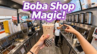 🎥 Full Shop POV | Bubble Tea DIY Recipes + Boba Drink ASMR Café Experience 💫