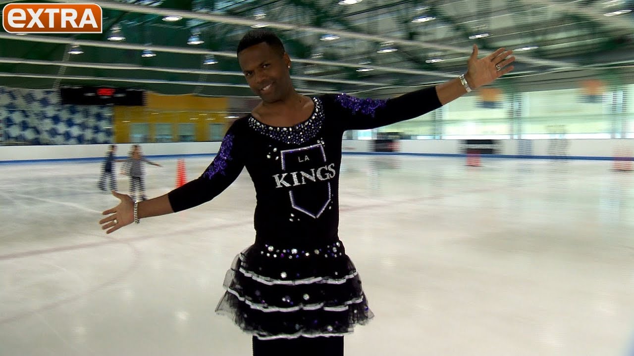 AJ Calloway Loses Stanley Cup Bet to Mario Lopez, Wears Bedazzled Kings Tutu