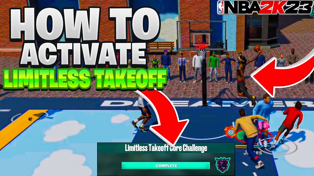HOW TO ACTIVATE & CORE LIMITLESS TAKEOFF NBA 2K23 NBA 2K23 TIPS