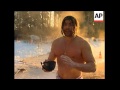 Dozens take to icy waters in Russia and Ukraine to mark Epiphany