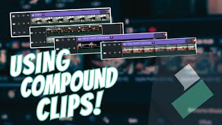 Getting started with Compound Clips in Filmora 13