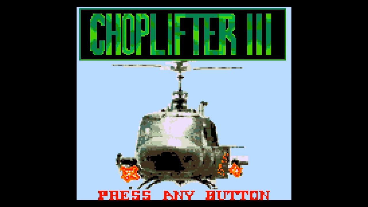 Choplifter III (Game Gear) - BGM 07: Sector 3 - Sea