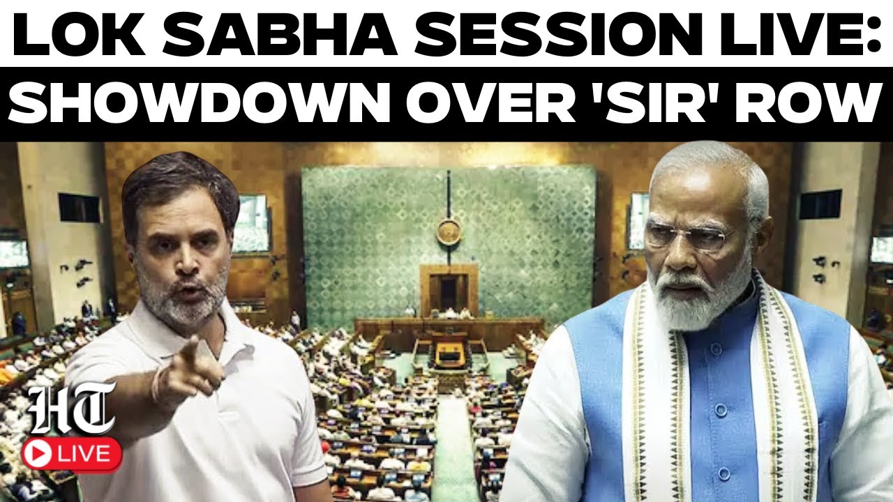 Lok Sabha LIVE: Opposition Vs Centre Over 'SIR' | Parliament Winter Session LIVE | BJP | Congress