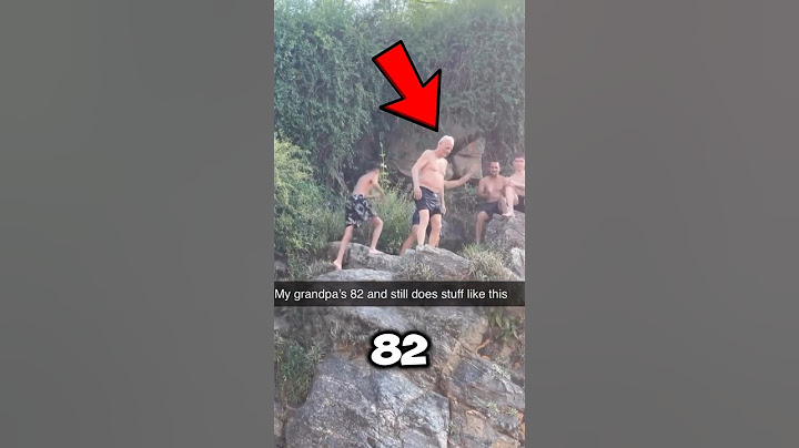 This Old Man is Jumping into a Pond 😳 #Shorts