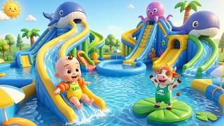 Water Party Fun Day Song 💦🏊 | Pool Party Song for Kids | Baby Xavi Kids Songs