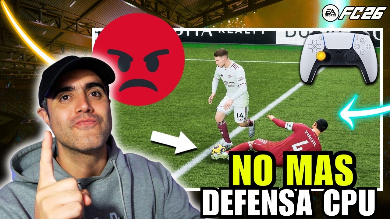 Como destruir rivales que dejan que la CPU les defienda en FC 26✅