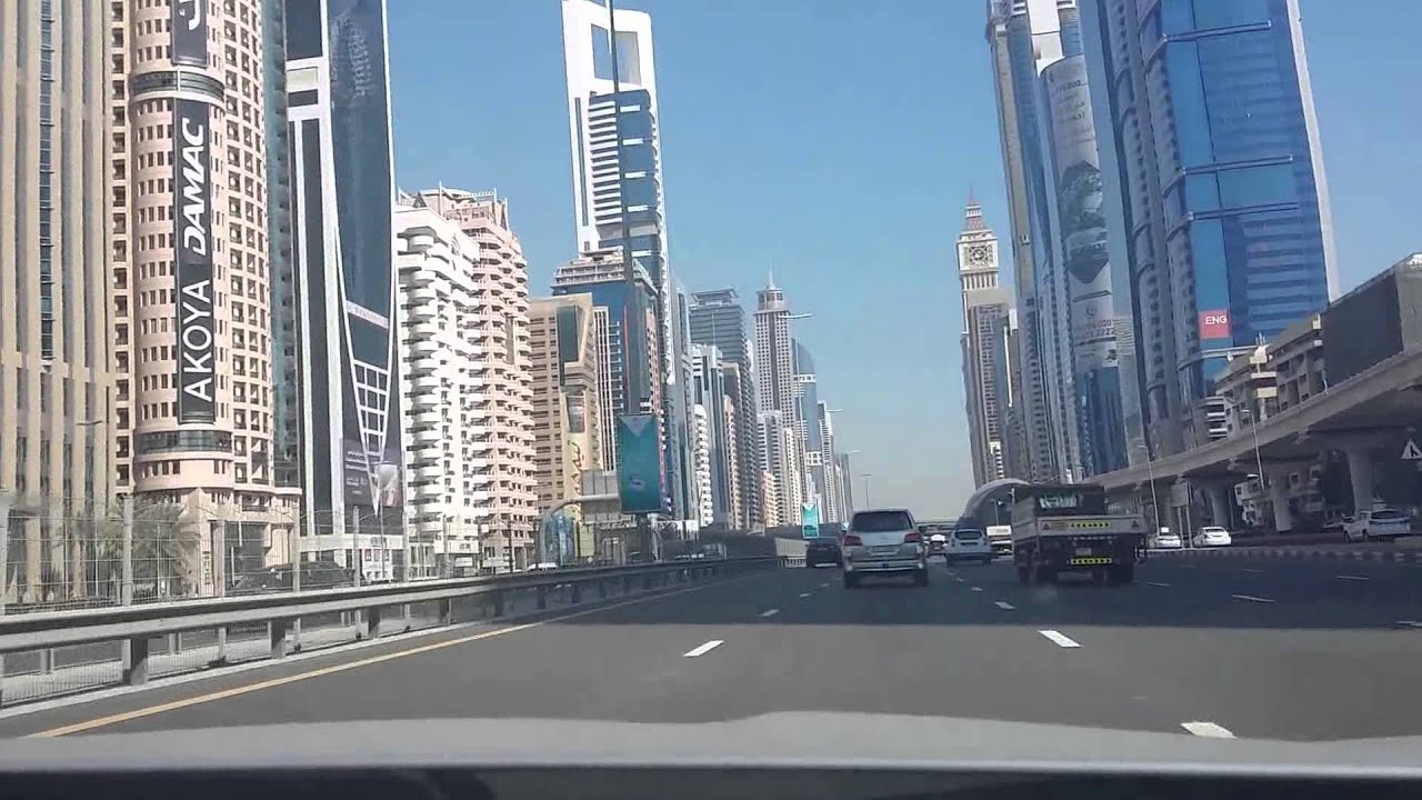 The Manhattan Of Dubai - Sheikh Zayed Road and The High-Rise Around
