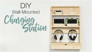 DIY Wall Mounted Charging Station