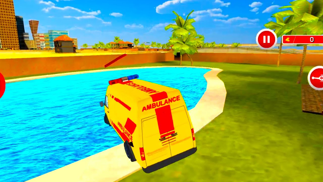 Flying Ambulance Rescue Emergency Drive Part 4 Gameplay | Drive Hero