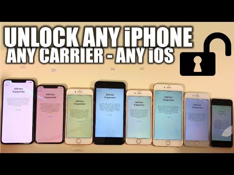 How To Unlock Any iPhone From Any Carrier In  Minute - XS/XR/X////