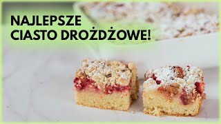 Klasyczne CIASTO DROŻDŻOWE z kruszonką i rabarbarem! | Sugarlady