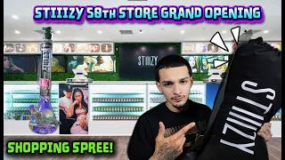 WE SLID TO STIIIZYS 50th GRAND OPENING (ALIEN LABS, BEAR LABS, MADE, CAM)🏪✂️