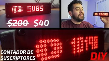 Cómo crear un contador de suscriptores para YouTube