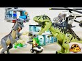 BIGサイズの恐竜♫ LEGO 76949 ジュラシックワールド 新たなる支配者 ギガノトサウルスとテリジノサウルスの猛攻撃!を組み立て