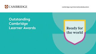 live streaming outstanding Cambridge Learner Awards