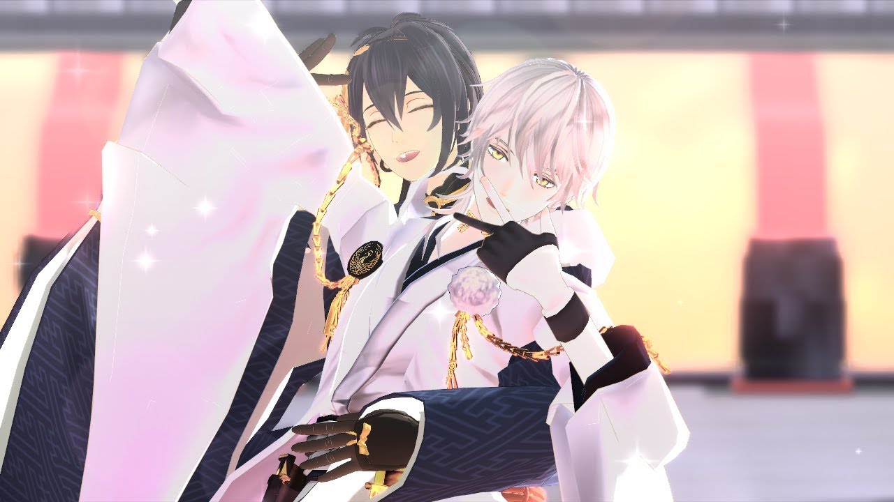 【MMD刀剣乱舞】恋は気まぐれイリュージョン！！【鶴丸国永/三日月宗近】