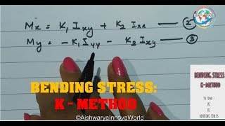 Bending Stress :K METHOD | Strength of Material | Aircraft structures II Innova World