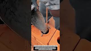 Hollow Brick for Architecture: Easy Solid Cores with Manual Tamping! #innovation #worktool #process