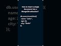 🔥 How to Insert a Single Document in MongoDB in 60 Seconds!