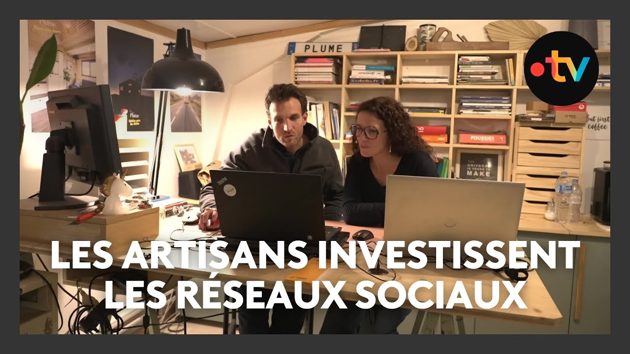 Artisans : ils font leurs propres communications sur leurs réseaux sociaux