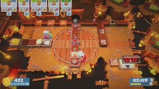 Overcooked 2 (PS5) Level 2-6, 2 Players, 3 Stars (4K 60 FPS)