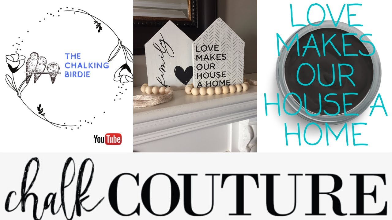 Chalk Couture House Cutouts YouTube